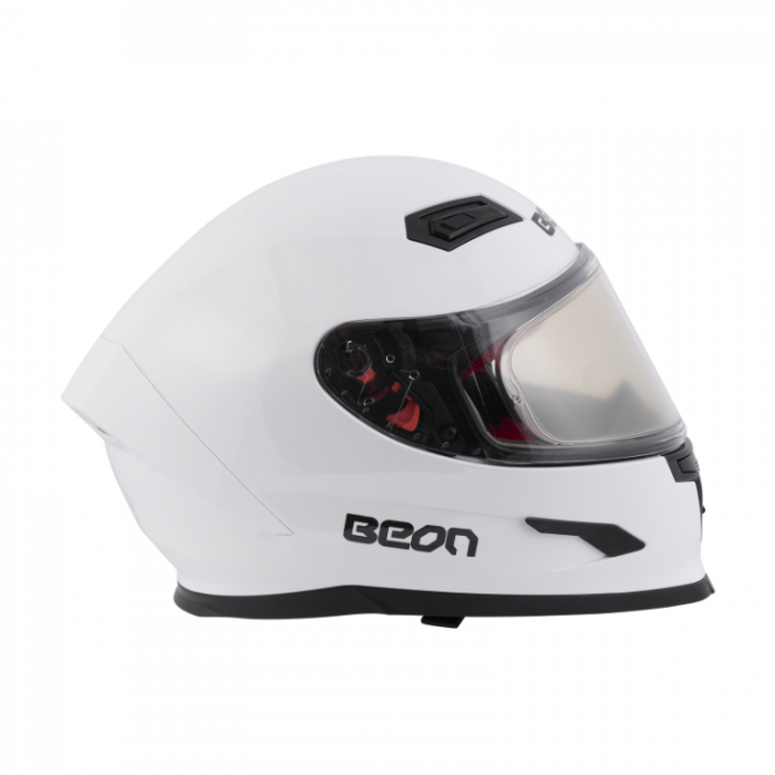 Шлем Beon B-503 SHINY WHITE