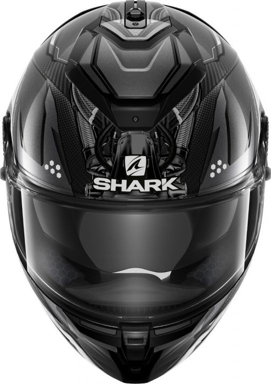 Мотошлем интеграл Shark Spartan Gt Carbon Urikan Серый/Белый