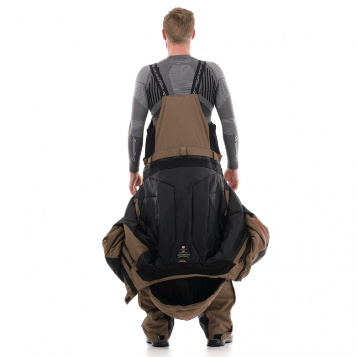 Снегоходные штаны Dragonfly Expedition Brown-Red 2020