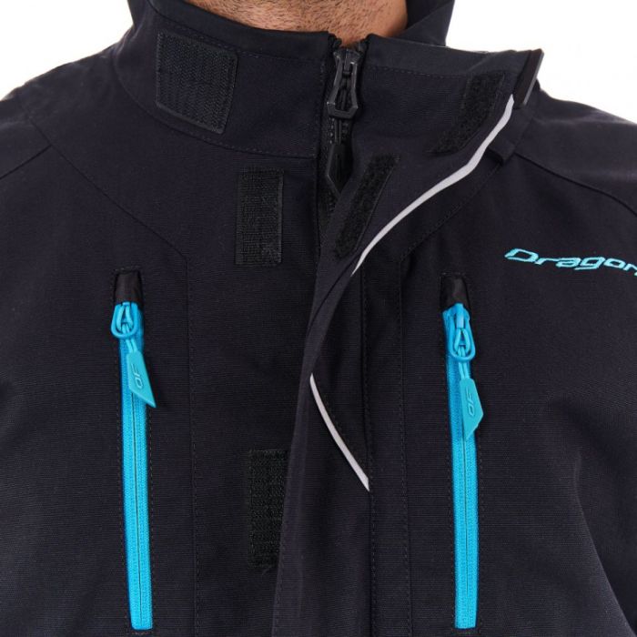 Куртка Эндуро Dragonfly FREERIDE DF Black - Blue 2023