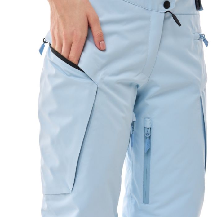 Штаны горнолыжные утепленные Dragonfly GRAVITY Woman Light Blue