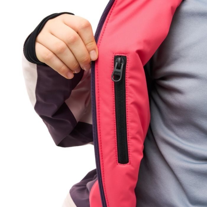 Зимний утепленный комбинезон Dragonfly Gravity Junior Pink - Plum - Light Grey