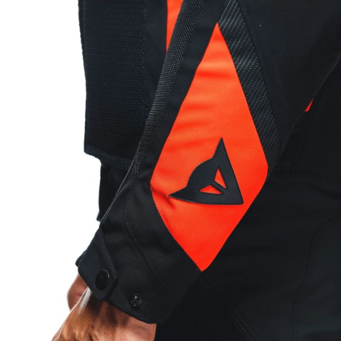 Куртка текстильная Dainese Energyca Air Black/Fluo-Red