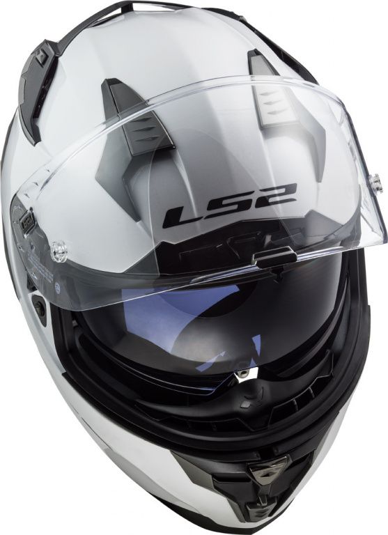 Шлем интеграл LS2 FF327 Challenger Solid, Gloss White