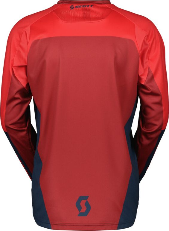 Джерси SCOTT Evo Track Junior dark blue/neon red