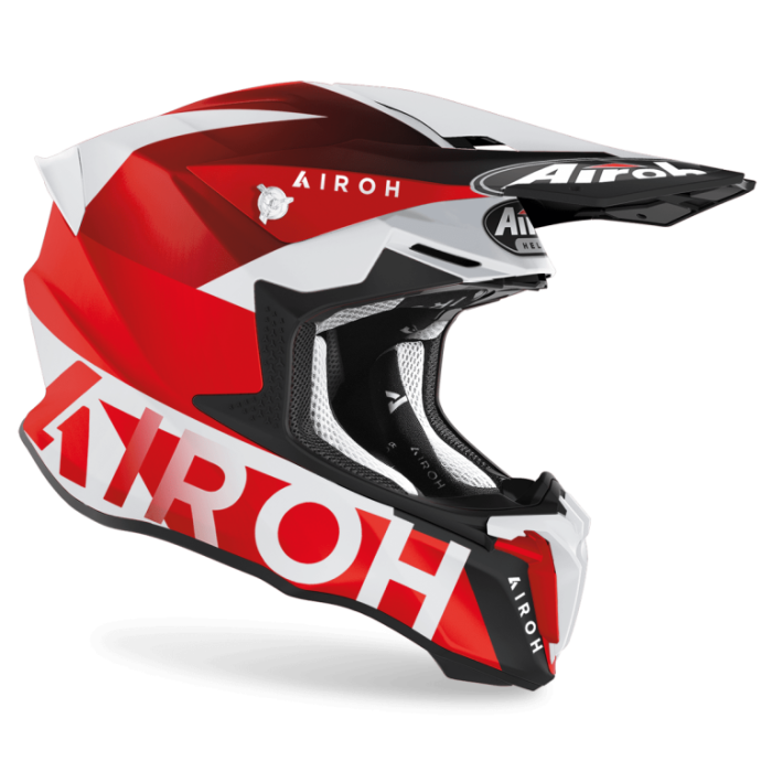 Кроссовый шлем Airoh Twist 2.0 Lift Red Matt