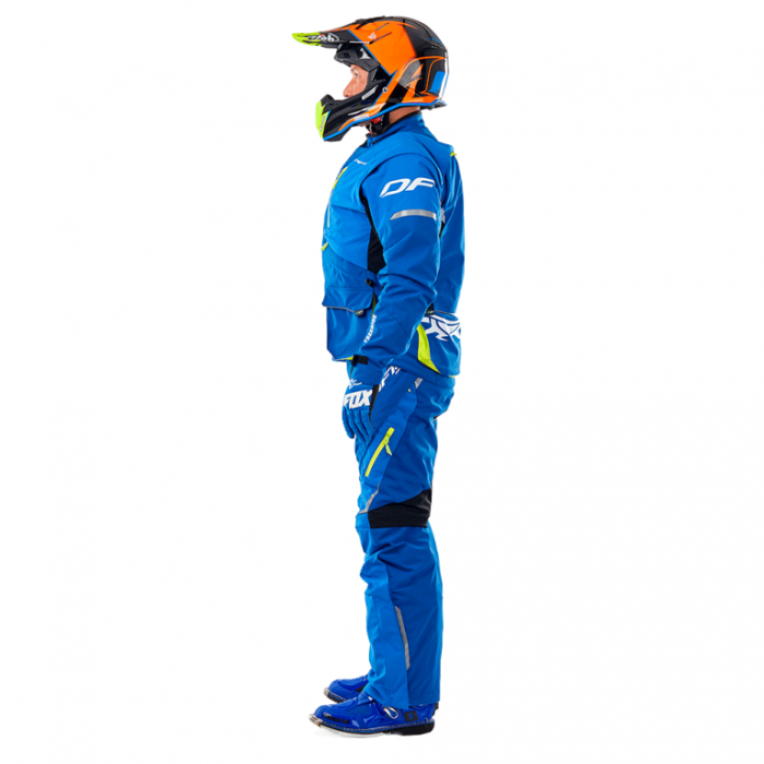 Штаны Эндуро Dragonfly Freeride Blue-Yellow