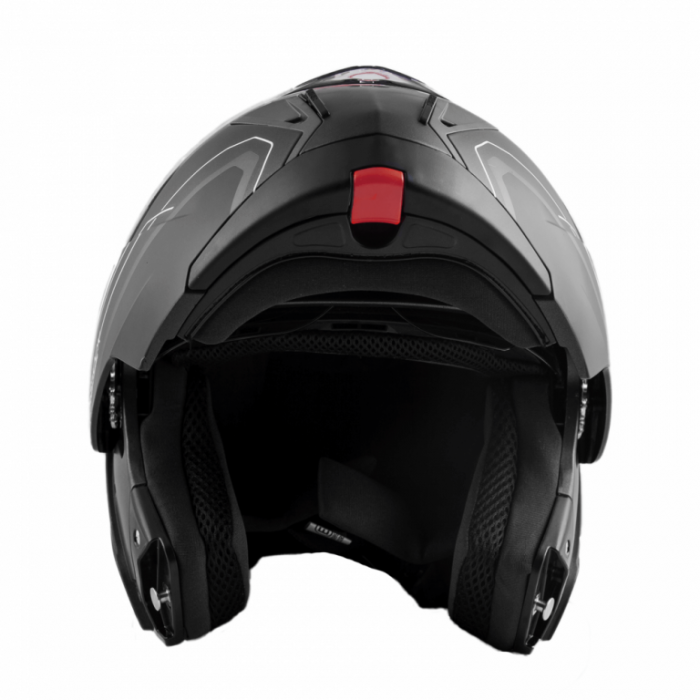 Шлем Beon B-700 matt grey/black white