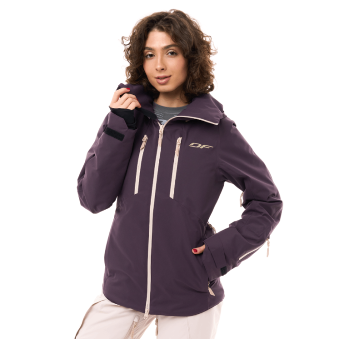 Куртка горнолыжная утепленная Dragonfly Gravity Woman Plum