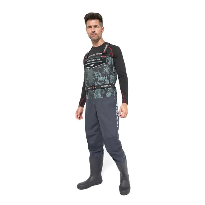 Вейдерсы с сапогом Finntrail Enduro BF 5281 CamoGrey