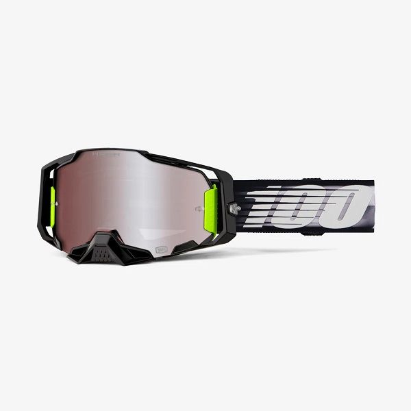 Очки кроссовые 100% Armega Hiper Lightspeed / Mirror Silver