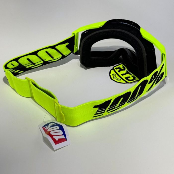 Очки 100% Racecraft 2 Goggle Neon Yellow / Clear