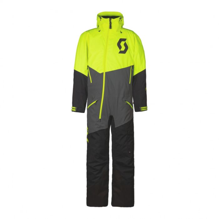 Комбинезон SCOTT Back-X Dryo iron grey/neon yellow