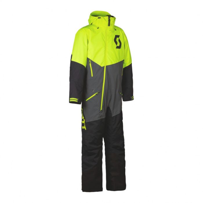 Комбинезон SCOTT Back-X Dryo iron grey/neon yellow