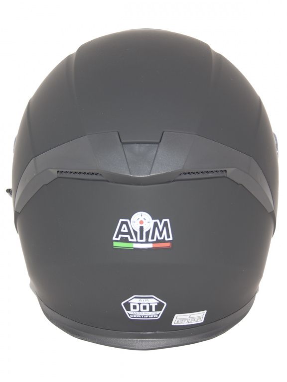 Мотошлем открытый AiM JK526 Black Matt