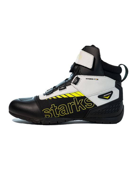 Мотокроссовки Starks Waterproof RS-2 WP Черный/Салатовый