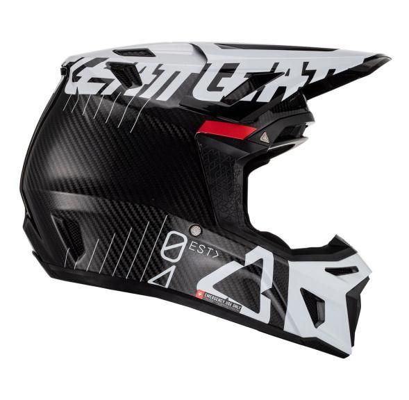 Мотошлем Leatt Moto 9.5 Carbon Helmet Kit V24 White
