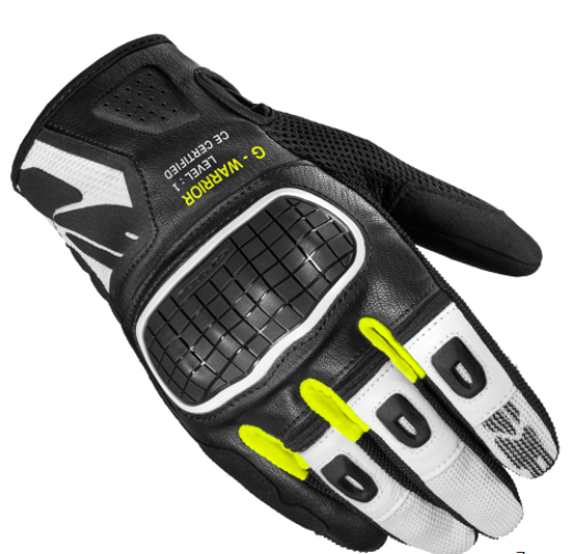 Перчатки SPIDI G-WARRIOR Black/Black/Fluo Yellow