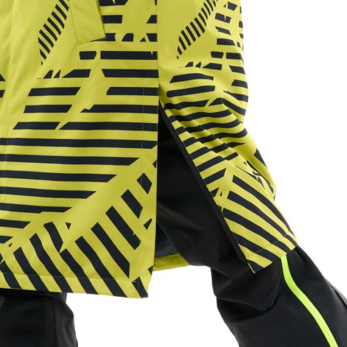 Плащ зимний Dragonfly RACE COAT Man Lime-Black 2025