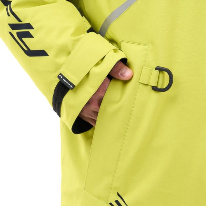 Плащ зимний Dragonfly RACE COAT Man Lime-Black 2025