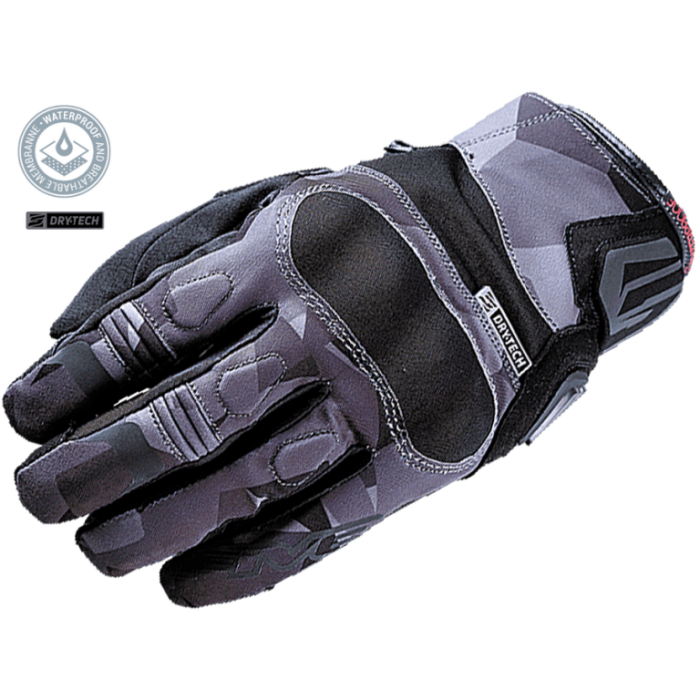 Мотоперчатки Five Boxer WP Camo Grey 5DryTech