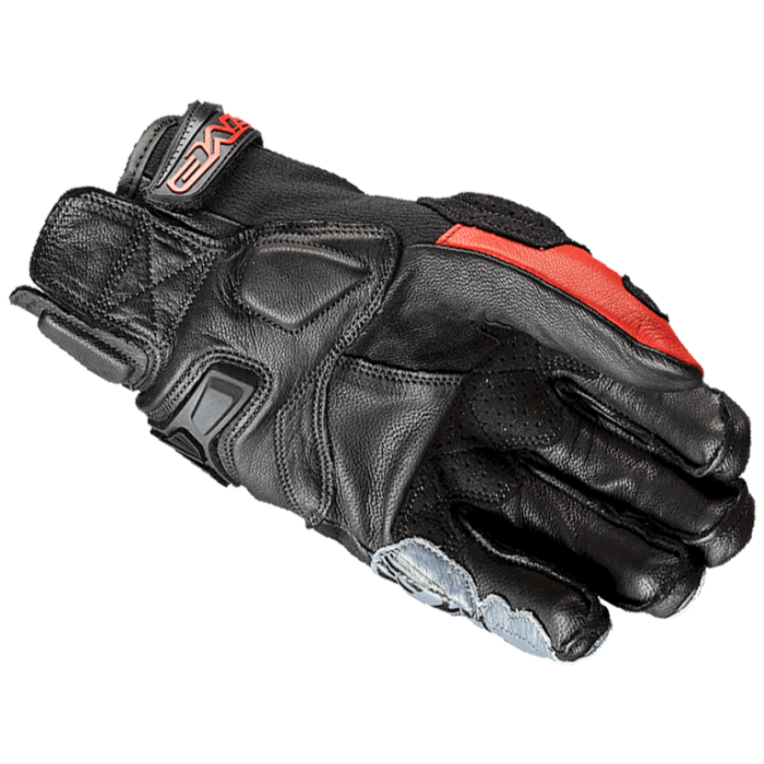 Мотоперчатки Five SF2 Grey-Fluo Red