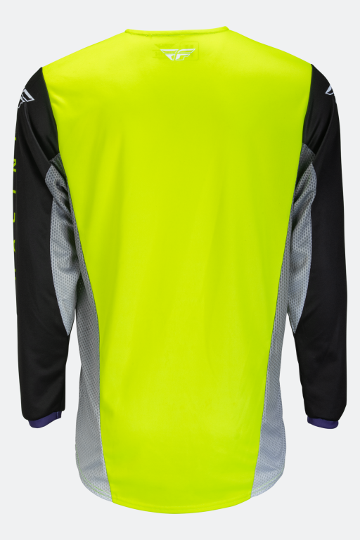 Джерси Fly Racing Kinetic Refresh Hi-Vis желтый/черный/серый