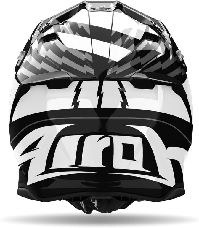Мотошлем Airoh Twist 3 Thunder Black/white Gloss