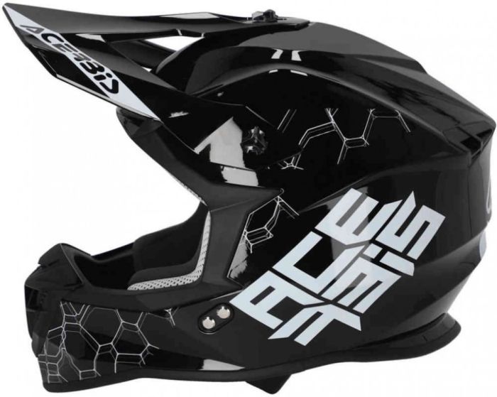Мотошлем кроссовый Acerbis Linear 22-06, Black 2