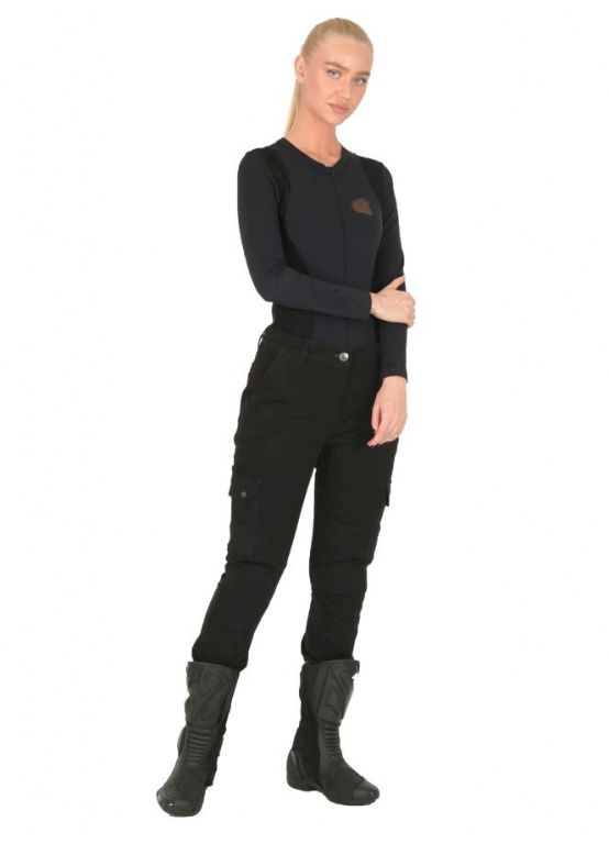Мотоджинсы женские Hyperlook Barracuda Lady Black