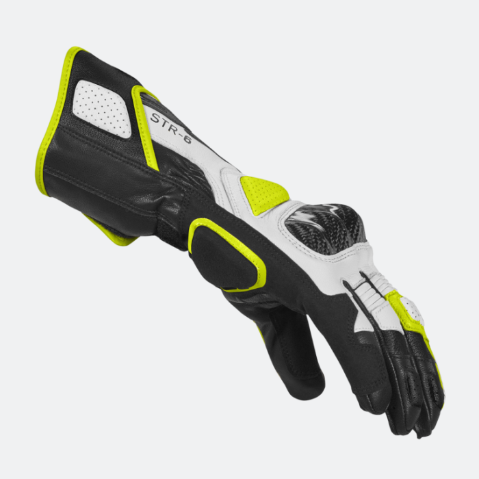 Перчатки SPIDI STR-6 Black/Fluo Yellow