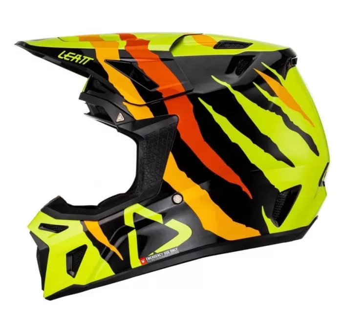 Шлем кроссовый Leatt 8.5 V23 Citrus Tiger