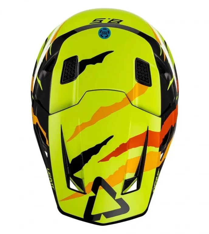 Шлем кроссовый Leatt 8.5 V23 Citrus Tiger