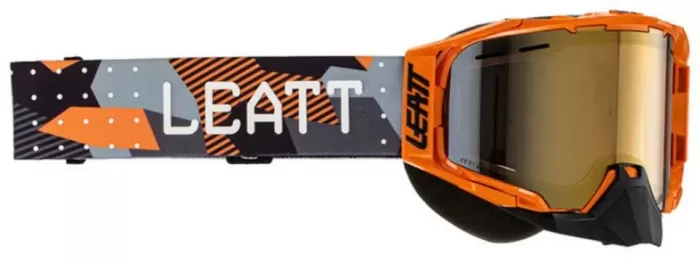 Маска Leatt Velocity 6.5 Roll-Off orange clear 83%