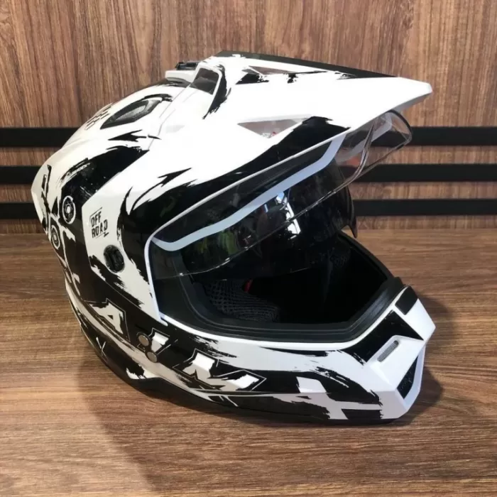Шлем детский AiM JK802Y White/Black