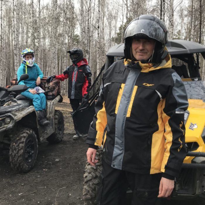 Куртка мембранная Dragonfly Quad Pro Black-yellow