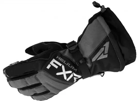 Перчатки FXR Helium Gauntlet 22 Black/Char