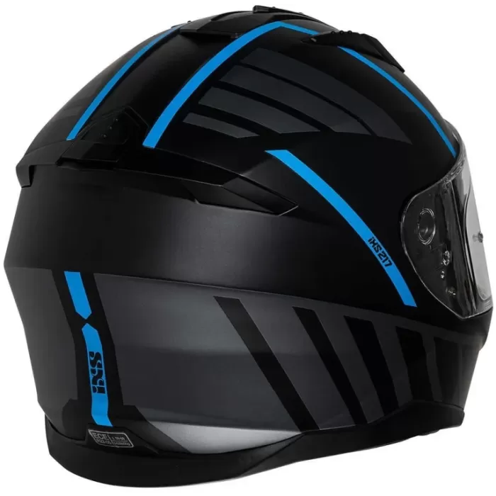 Мотошлем IXS iXS217 2.0 черный/синий