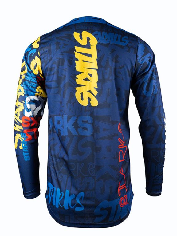 Джерси детское Starks Base Cross Kids Синий/Красный