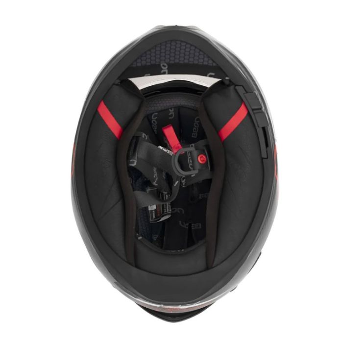 Мотошлем Beon B-500 Carbon Carbon/Black/White