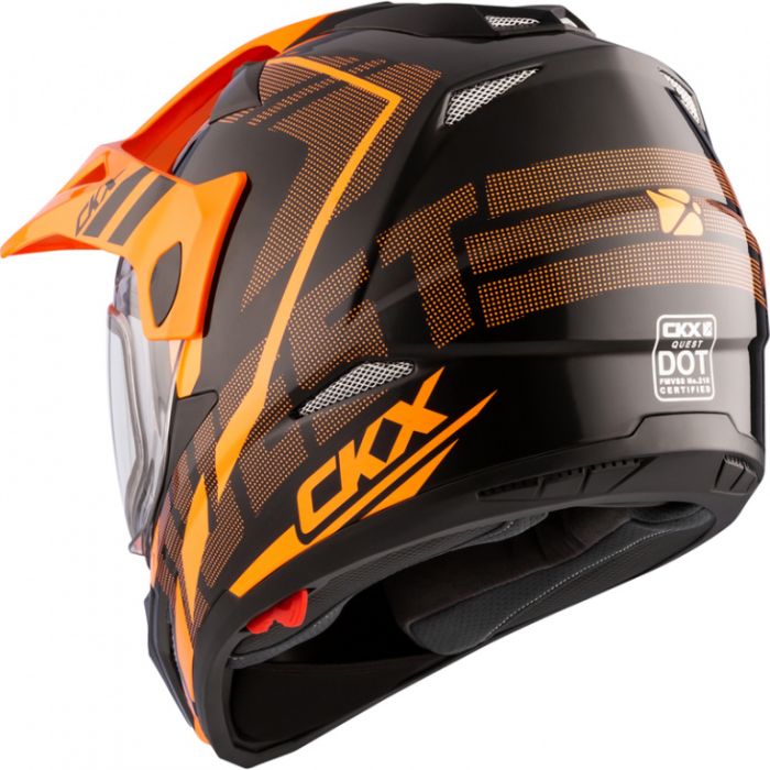 Шлем CKX QUEST RSV EDL ORANGE