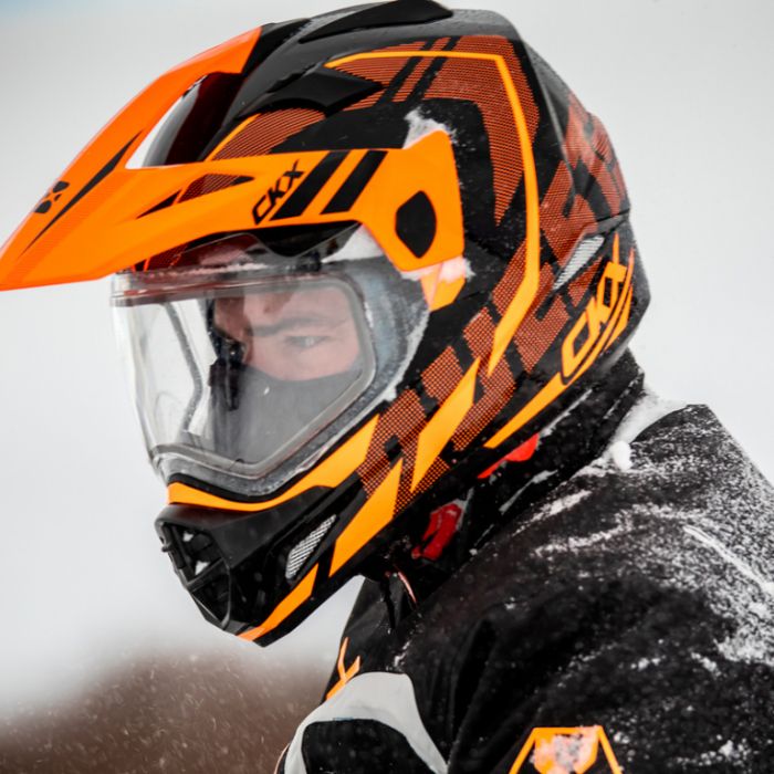 Шлем CKX QUEST RSV EDL ORANGE