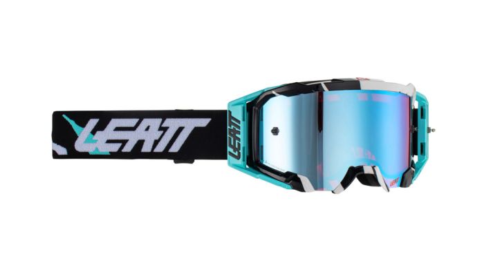 Маска Leatt Velocity 5.5 Iriz Acid Tiger Blue UC 26%