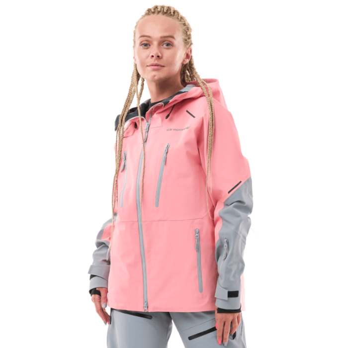 Куртка Dragonfly Freeride Pro Woman Flamingo Pink - Grey