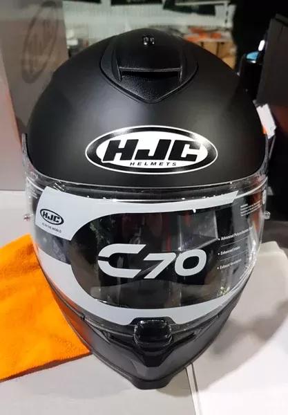 Мотошлем интеграл HJC C70N Semi Flat Black