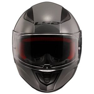 Шлем интеграл LS2 FF353 RAPID II SOLID MATT TITANIUM серый матовый