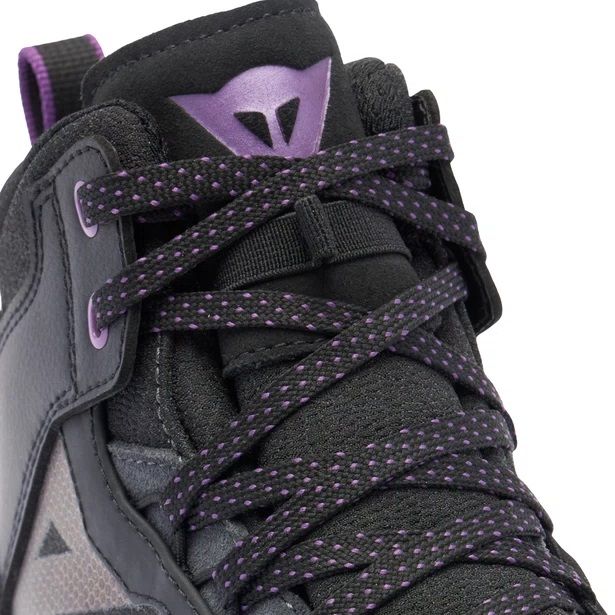 Мотоботы женские Dainese Suburb D-WP WMN black/white/metal purple