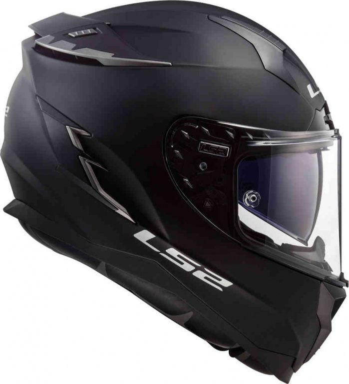 Шлем интеграл LS2 FF327 Challenger Solid, Matt Black