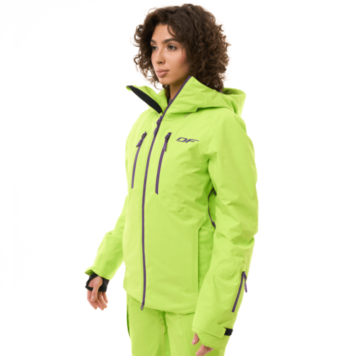 Куртка горнолыжная утепленная Dragonfly Gravity Woman Lime