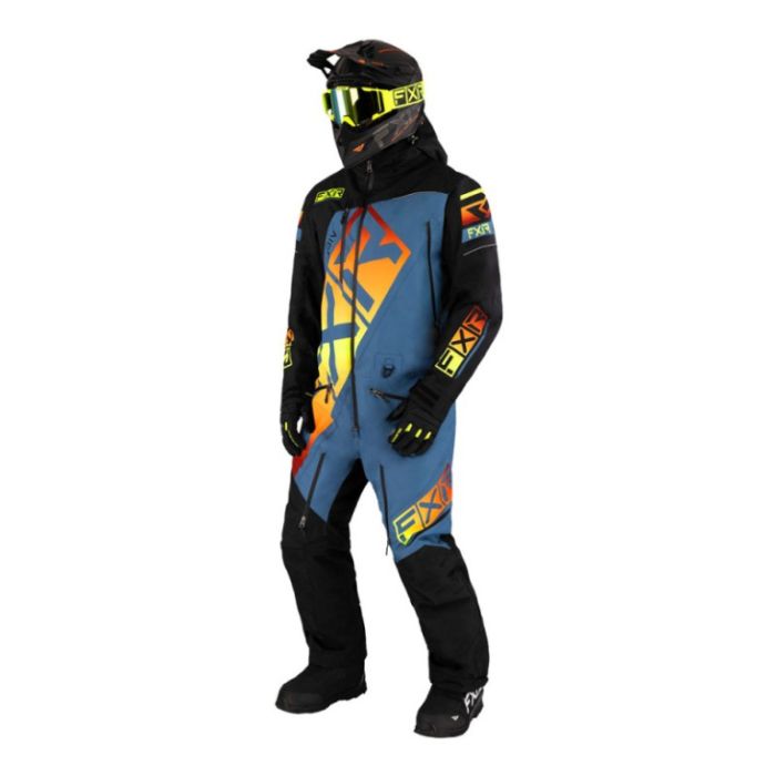 Комбинезон FXR M CX F.A.S.T. Ins Monosuit 23 Black/Steel/Inferno